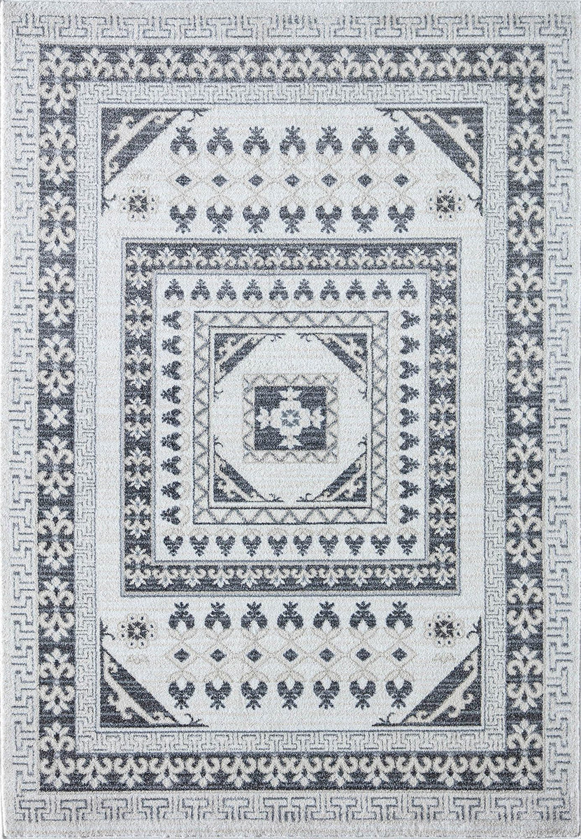 Rugs America Hailey 5 x 7 Winter Melon Indoor Abstract Vintage