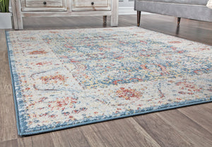 Mason Brooks Athena AT15B Garden Blue Area Rug