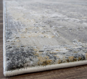 CosmoLiving By Cosmopolitan Auden AD20B Silverlight Area Rug