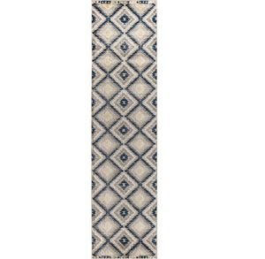 CosmoLiving By Cosmopolitan Bodrum BR30B Kilim Navy Area Rug