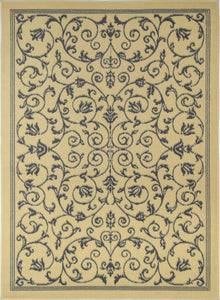 Mason Brooks Beaumont BM20C Vines Ivory Area Rug