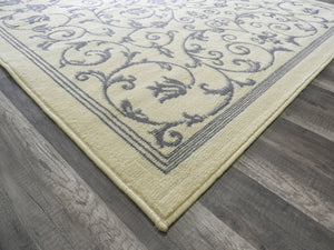 Mason Brooks Beaumont BM20C Vines Ivory Area Rug