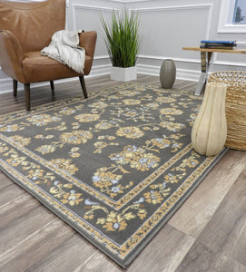 Mason Brooks Beaumont BM30C Legacy Grey Area Rug