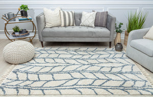 CosmoLiving By Cosmopolitan Bennett BT25A Cloud Vine Area Rug