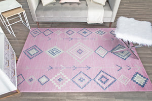 CosmoLiving By Cosmopolitan Bodrum BR15C Native Pink Area Rug