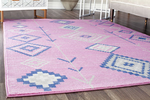 CosmoLiving By Cosmopolitan Bodrum BR15C Native Pink Area Rug