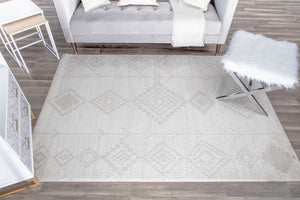 CosmoLiving By Cosmopolitan Bodrum BR15D Native Cream Area Rug