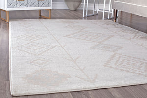 CosmoLiving By Cosmopolitan Bodrum BR15D Native Cream Area Rug