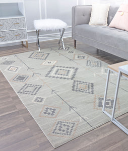 Our beautiful Bodrum,Native Fog,Bodrum Native Fog,2'x4',Moroccan,Pile Height: 0.4,shiny,Polypropylene,Super Soft,shiny,Moroccan,Tribal,gray,ivory,Turkey,Rectangle,BR15J Area Rug