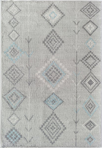 CosmoLiving By Cosmopolitan Bodrum BR15K Native Turquoise Area Rug