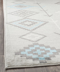 CosmoLiving By Cosmopolitan Bodrum BR15K Native Turquoise Area Rug