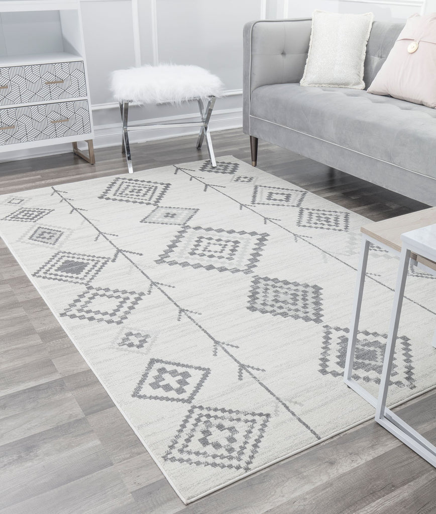 Our beautiful Bodrum,Native White,Bodrum Native White,2'x4',Moroccan,Pile Height: 0.4,shiny,Polypropylene,Super Soft,shiny,Moroccan,Tribal,Light Gray,dark gray,Turkey,Rectangle,BR15L Area Rug