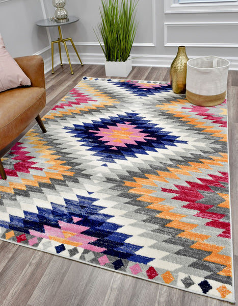 CosmoLiving By Cosmopolitan Bodrum BR25A Tribal Gold Area Rug