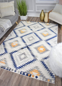 CosmoLiving By Cosmopolitan Bodrum BR30A Kilim Gold Area Rug