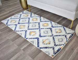 CosmoLiving By Cosmopolitan Bodrum BR30A Kilim Gold Area Rug