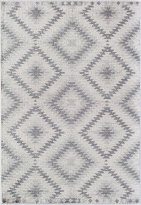 CosmoLiving By Cosmopolitan Bodrum BR30E Kilim Silver Area Rug