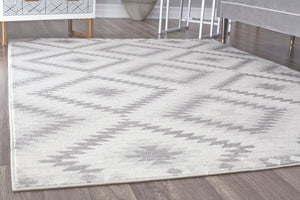 CosmoLiving By Cosmopolitan Bodrum BR30E Kilim Silver Area Rug