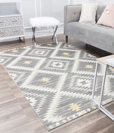 Our beautiful Bodrum,Kilim Gray,Bodrum Kilim Gray,2'x4',Moroccan,Pile Height: 0.4,shiny,Polypropylene,Super Soft,shiny,Moroccan,Tribal,gray,yellow,Turkey,Rectangle,BR30F Area Rug