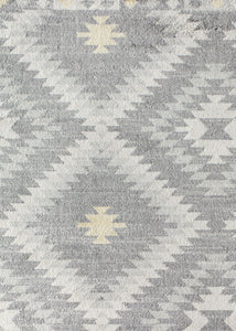 CosmoLiving By Cosmopolitan Bodrum BR30F Kilim Gray Area Rug