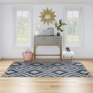 CosmoLiving By Cosmopolitan Bodrum BR30H Kilim Cadet  Area Rug