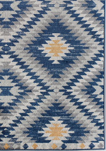 CosmoLiving By Cosmopolitan Bodrum BR30H Kilim Cadet  Area Rug