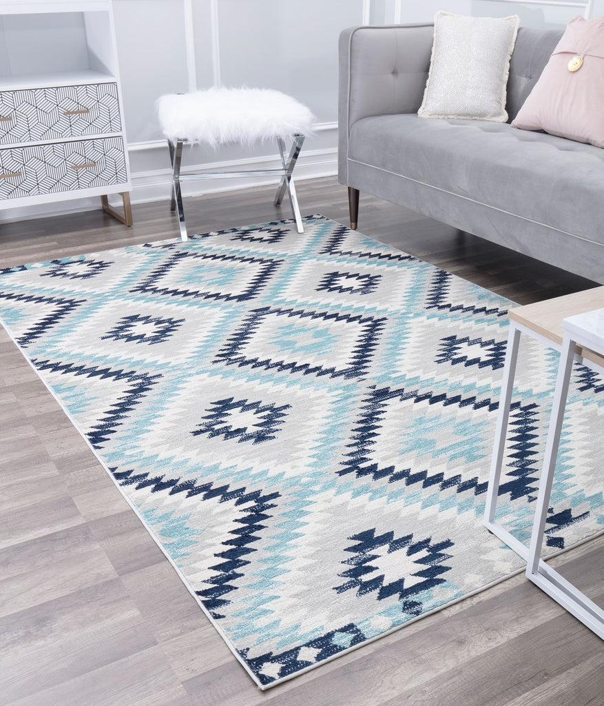 Our beautiful Bodrum,Ice Blue,Bodrum Ice Blue,2'x4',Moroccan,Pile Height: 0.4,shiny,Polypropylene,Super Soft,shiny,Moroccan,Tribal,blue,Gray,Turkey,Rectangle,BR30I Area Rug