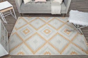 CosmoLiving By Cosmopolitan Bodrum BR30M Golden Touch Area Rug