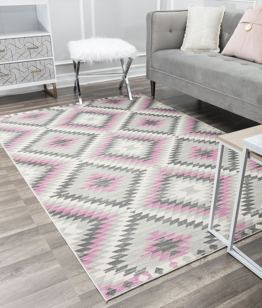 Our beautiful Bodrum,Taffy,Bodrum Taffy,2'x4',Moroccan,Pile Height: 0.4,shiny,Polypropylene,Super Soft,shiny,Moroccan,Tribal,gray,pink,Turkey,Rectangle,BR30N Area Rug