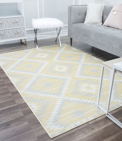 CosmoLiving By Cosmopolitan Bodrum BR30P Sunflower Area Rug