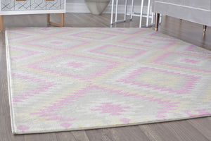 CosmoLiving By Cosmopolitan Bodrum BR30R BubbleGum Area Rug