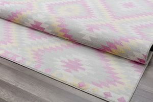 CosmoLiving By Cosmopolitan Bodrum BR30R BubbleGum Area Rug