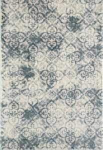 Mason Brooks Brighton BH350A Blue Fleur Area Rug