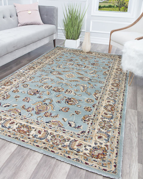 Mason Brooks Brunswick BS009 Classic Blue Area Rug