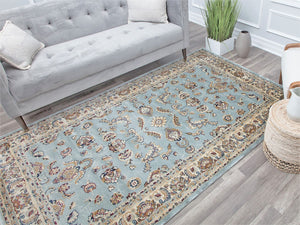 Mason Brooks Brunswick BS009 Classic Blue Area Rug