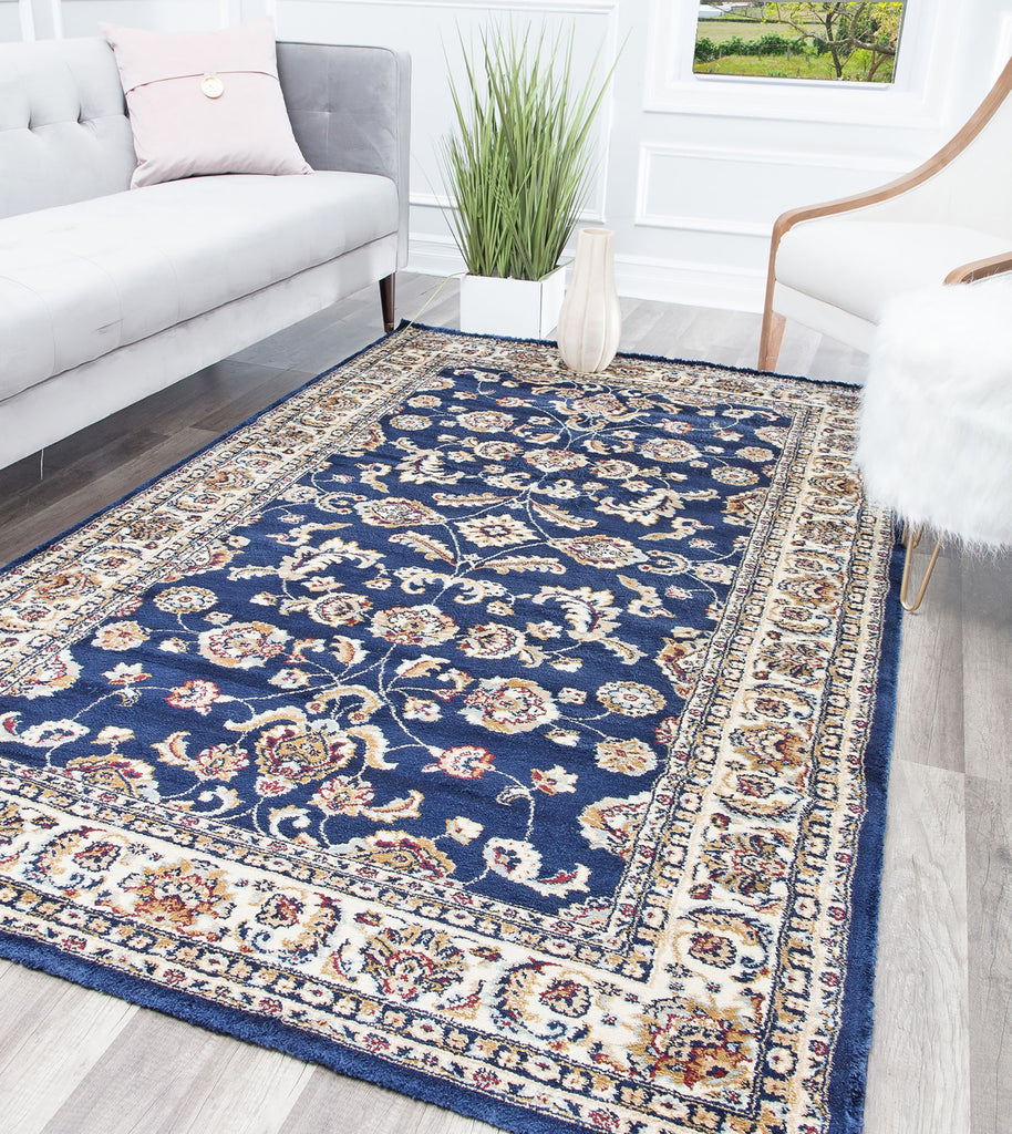 Our beautiful Brunswick,Classic Navy,Brunswick Classic Navy,2'5''x8',Traditional,Pile Height: 1,Shiny,Polypropylene,Soft touch,Shiny,Traditional,Transitional,Blue,Ivory,Turkey,Runner,BS011 Area Rug