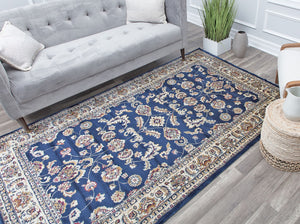 Mason Brooks Brunswick BS011 Classic Navy Area Rug