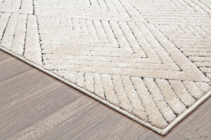 CosmoLiving By Cosmopolitan Cadence CN30A Alabaster Area Rug