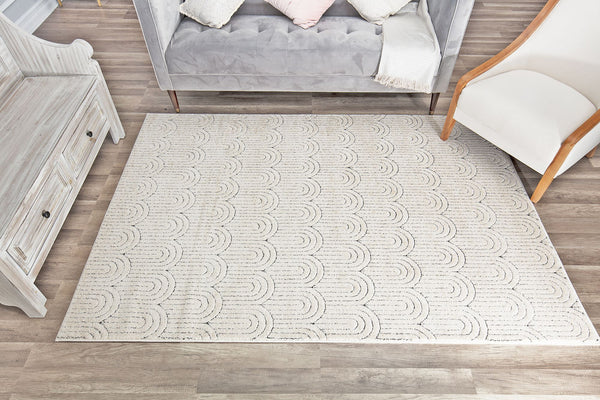 CosmoLiving By Cosmopolitan Cadence CN40A Sandstone Area Rug