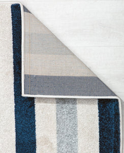 Isaac Mizrahi Callum CM10A Nautical Navy Area Rug