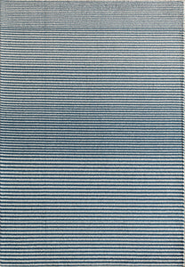 Isaac Mizrahi Callum CM20B Banded Blue Area Rug