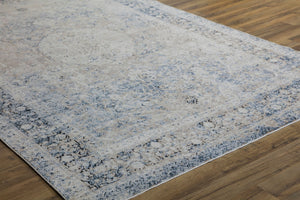 Mason Brooks Cambridge CB100A Tan Blue Area Rug