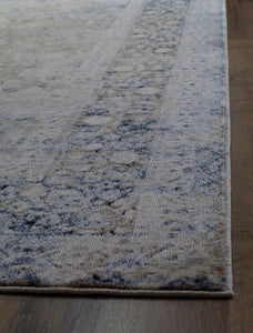 Mason Brooks Cambridge CB100A Tan Blue Area Rug