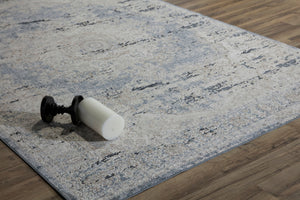 Mason Brooks Cambridge CB400A Blue Tan Area Rug