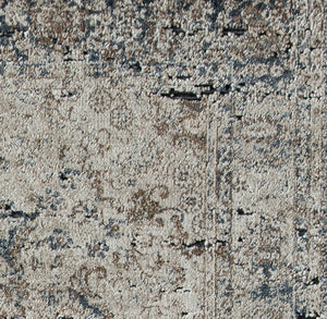 Mason Brooks Cambridge CB400A Blue Tan Area Rug