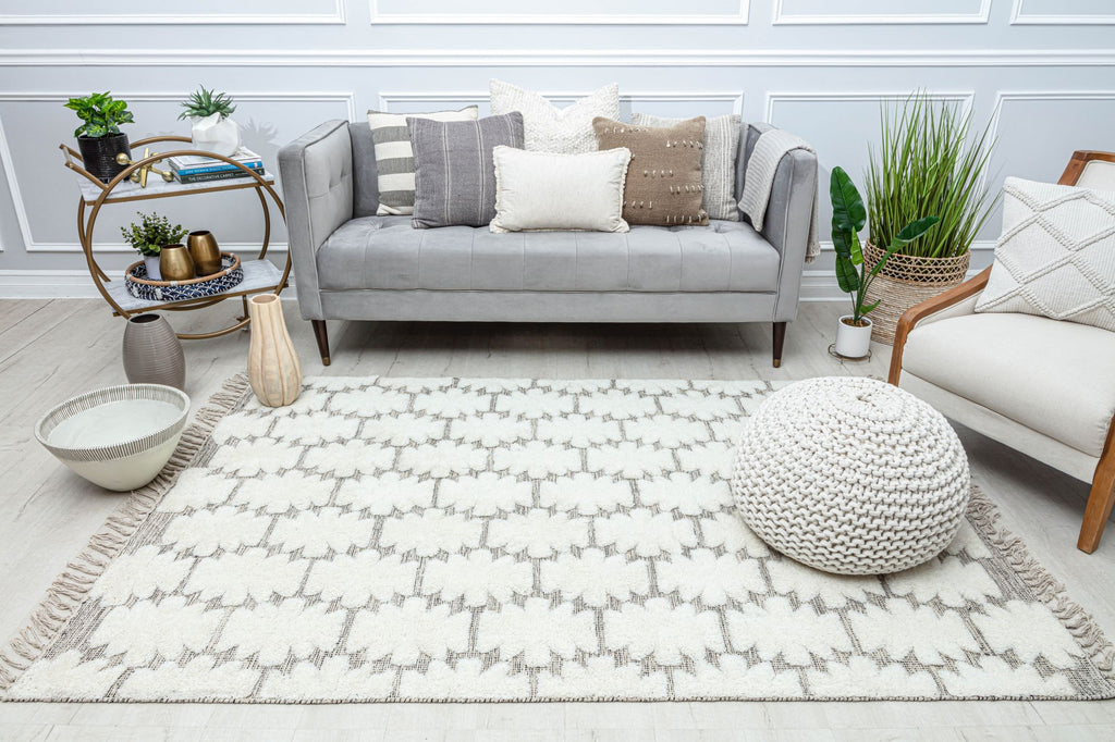 Rugs America Carter CR10A Ivory Astra Area Rug
