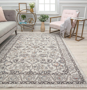 Our beautiful Celestia,Ashley Gray,Celestia Ashley Gray,2'6" x 4',Traditional,Pile Height: 0.4,High Traffic,Polyester,Recycled,High Traffic,Traditional,Vintage,Gray,Dark Gray,Turkey,Rectangle,CA11A Area Rug