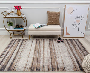 Mason Brooks Celestia CA20B Gazey Gray Area Rug