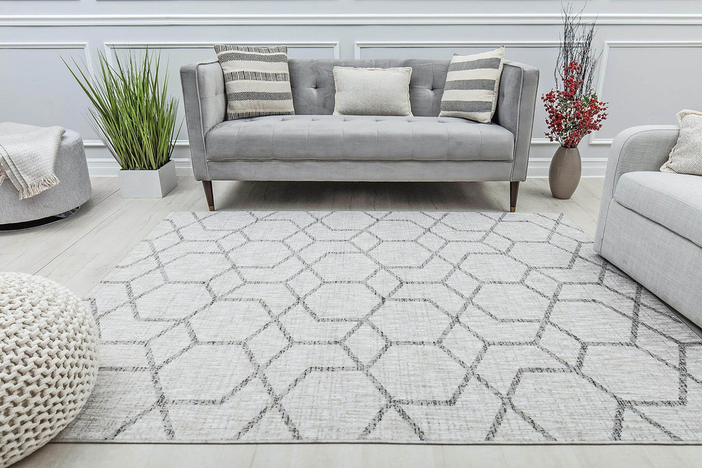 Mason Brooks Celestia CA25A Gray Stone Area Rug