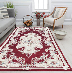 Mason Brooks Century CY20C Classic Burgandy Area Rug