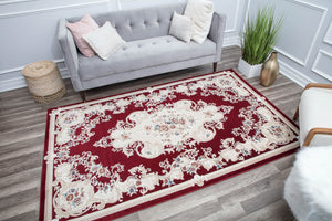 Mason Brooks Century CY20C Classic Burgandy Area Rug